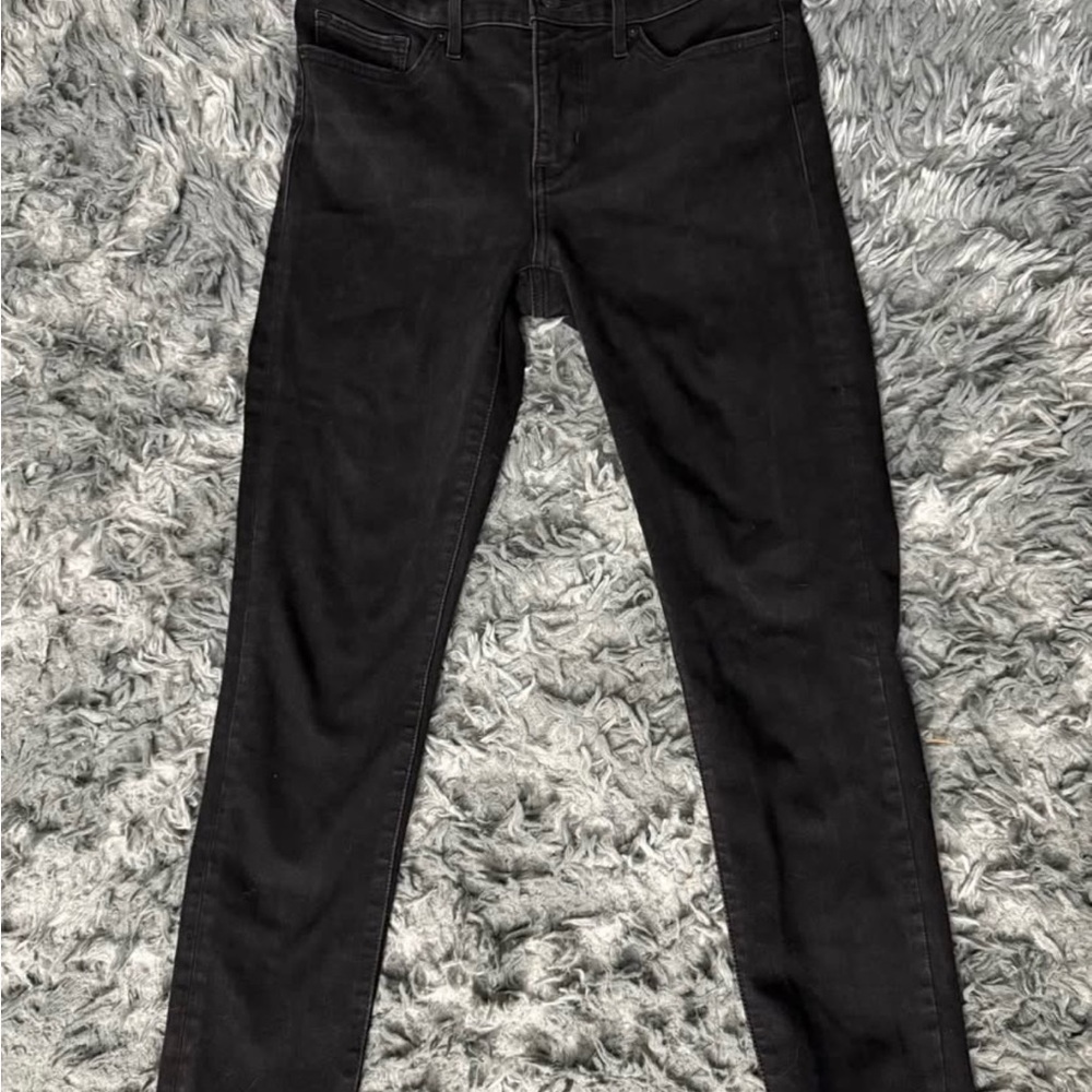Black Levi Shaping Skinny Jeans